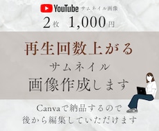 シンプル、お洒落なサムネイルお作りいたします 実績作りのため通常価格より90%オフ！