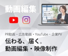 高品質！伝わる、届く動画制作/編集をします OP/ED作成や要約構成なども承ります