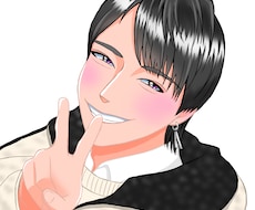 アイコン等に使える似顔絵描けます イメージ1
