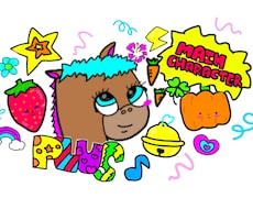 カラフルPOPにイラストやロゴ手書きします イメージ1