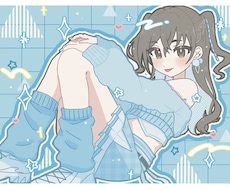 商用OK！ポップで可愛い1枚絵制作します イメージ1