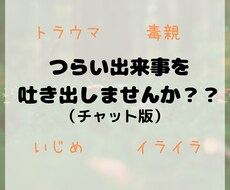 目をそむけたくなる過去を全部受け止めます イメージ1