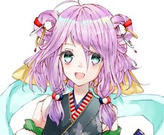 キラキラした可愛い女の子のアイコン描きます SNSで使えるアイコンをお求めの方にオススメ!
