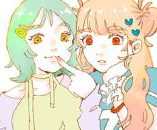 やさしくて可愛いイラスト描きます イメージ1