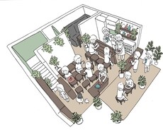 お店の店内イラスト描きます イメージ1