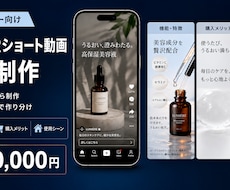 EC・メーカー向け商品PRショートを3本制作します イメージ1