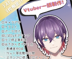 テスト制作につきフルセットを安価でのご案内します 3枠限定で特別価格にてご提供いたします！