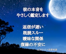 彼の本音をやさしく鑑定します イメージ1