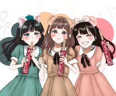 ディズニーの素敵な思い出イラストにします 御要望に沿ってディズニーの素敵な思い出をイラストにします！