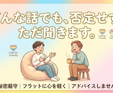 ただ聞き人をします イメージ1