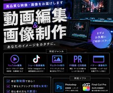 動画編集致します イメージ1
