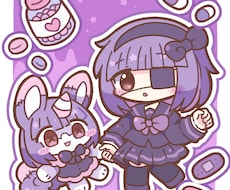 かわいい絵柄で一枚絵描きます イメージ1