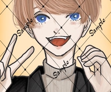 SNSアイコン・一枚絵をお描きします イメージ1