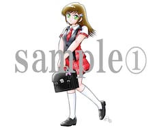 七頭身キャラを描きます イメージ1