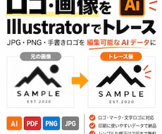 ロゴ画像をIllustratorでトレースします イメージ1