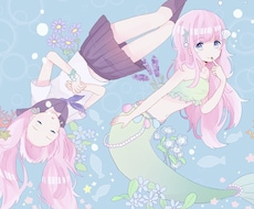 背景対応  柔らかく雰囲気に沿ったイラスト描きます キャラクター制作や一枚絵  ご要望にとことんお応えします！