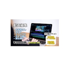 3000円で3本ショート動画の編集を行います イメージ1