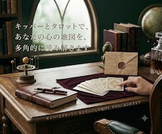 キッパーカードとタロットでミックス鑑定します 距離感や心の向き、相手の心情等深く多角的に鑑定します