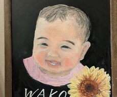 A2サイズ　お子さん、ペットの似顔絵描きます イメージ1