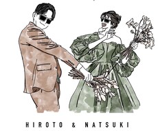 ウェルカムボード用のイラストを作成いたします イメージ1