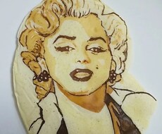 パンケーキに似顔絵描きます イメージ1