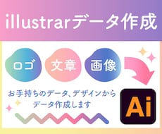 illustratorデータ作成します イメージ1