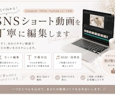 動画を丁寧に編集します｜カット・字幕対応します イメージ1