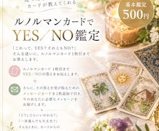 ルノルマンカードでYES/NO鑑定いたします イメージ1