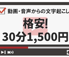 YouTubeなどの文字起こし代行します 動画・音声から文字起こし承ります。