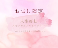 お試し鑑定☆これからの人生を紐解きます イメージ1