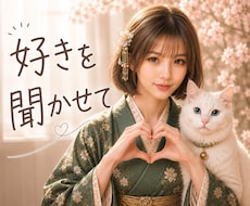 推しや趣味を教えて♡あなたの好き！を全部聞きます イメージ1