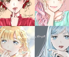 どんな絵柄にも対応可能！アイコン、ヘッダー描きます LINEやTwitter、ブログなどにどうぞ！