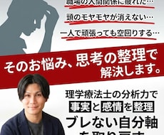思考のモヤモヤを整理し、本来の力を引き出します 事実と思考を解剖し、心から望む理想の未来へ踏み出す