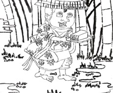 筆絵イラストを描きます イメージ1