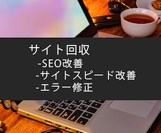 サイトスピード改善・エラー修正を行います イメージ1