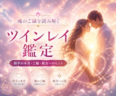 ツインレイ｜魂の再会と統合をサポートします 【電話鑑定】お相手の本音・ご縁・統合への道をお教えします