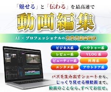 時間のないあなたの代わりに高品質の動画編集します 【制作実績700本超!】顔が見える・人柄が分かる編集者です。
