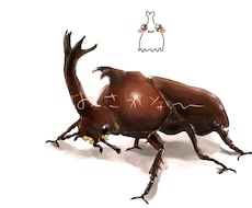 昆虫のイラスト描きます イメージ1