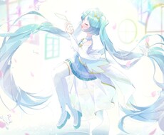 キラキラ可愛い/綺麗なイラスト描きます イメージ1