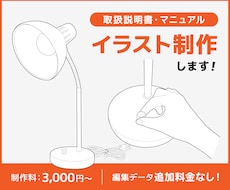 取扱説明書用のテクニカルイラストを制作します イメージ1