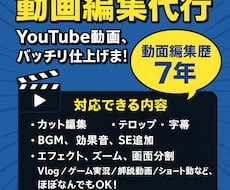 プロクオリティ◎SNS用の動画編集代行致します イメージ1