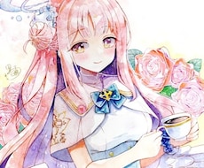 アナログイラスト色紙描きます 大好きなキャラクターや人物をあなたのそばに。