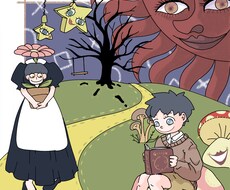 ポップでダークなファンタジー世界を描きます イメージ1