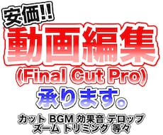 YouTuberさん向け！動画編集承ります イメージ1