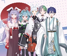 キャラデザ/その他イラスト製作承ります イメージ1