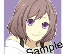アイコン、立ち絵、さまざまなイラストを描きます 商用利用可能です！お気軽にご相談ください！