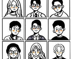 シンプルでかわいいアイコンをお描きします イメージ1