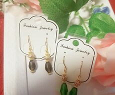 ハンドメイドでピアスやイヤリング作ります イメージ1