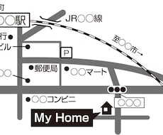 地図を制作します 手書き・Web・紙・住所のみからOK！／9月に再開予定です