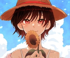 目を惹く魅力的な表情のイラスト描きます イメージ1